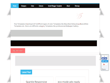 Tablet Screenshot of bloggertemplates2015.com